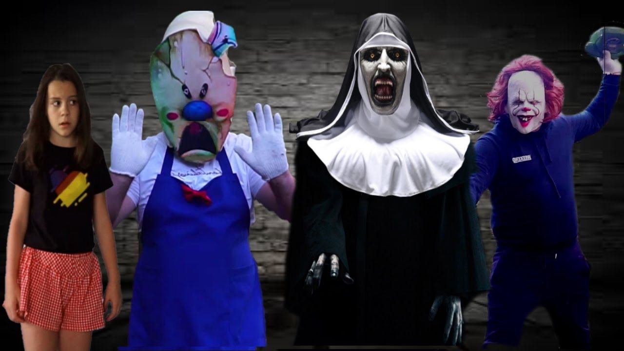 Где МОНАХИНЯ прячет детей Мороженщик и Пеннивайз продолжение смотреть онлайн