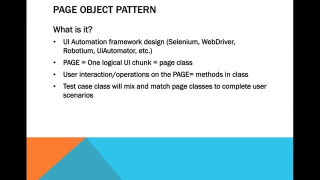 [5-min software testing tips-3] Page Object Pattern UI automation смотреть онлайн