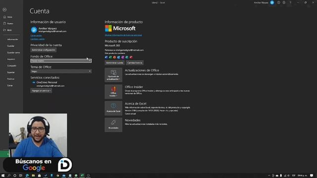 ? Cambiar office 365 a modo obscuro (Excel, PPT, Word, Outlook) 2021 смотреть онлайн