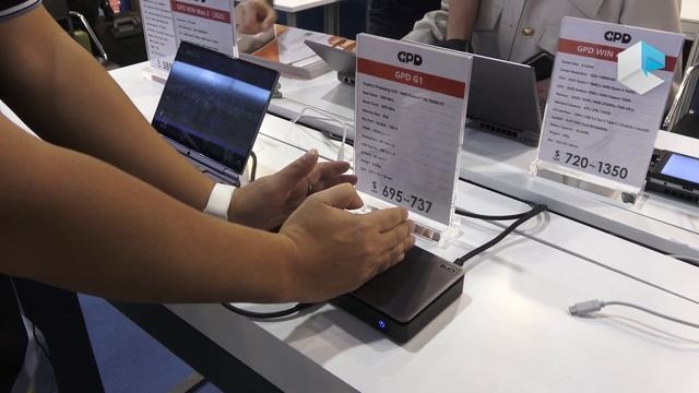 GPD Win Mini With AMD Ryzen 7 7840U GPD Win 4 GPD G1 EGPU With AMD Radeon RX 7600M XT GPD Win Max 2