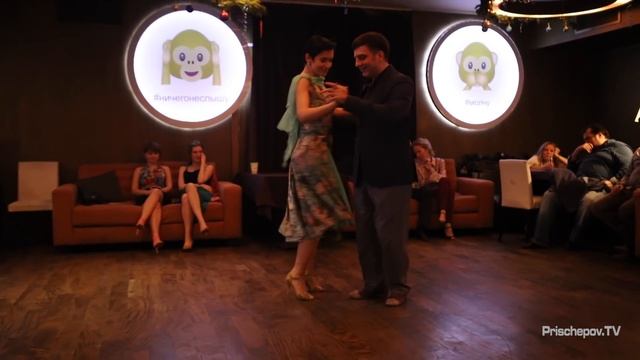 Фариз Мамедов и Яна Николаюк, 2-3, Moscow, Russia, Prischepov Milonga "Pyatnica", 21.12.2015 смотреть онлайн