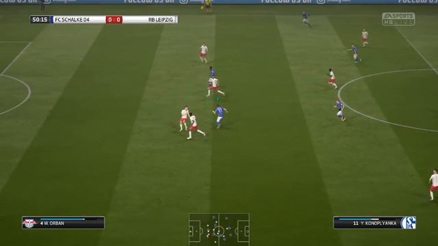 [Шальке 04-РБ Лейпциг]Моделирование матча в FIFA 17 смотреть онлайн