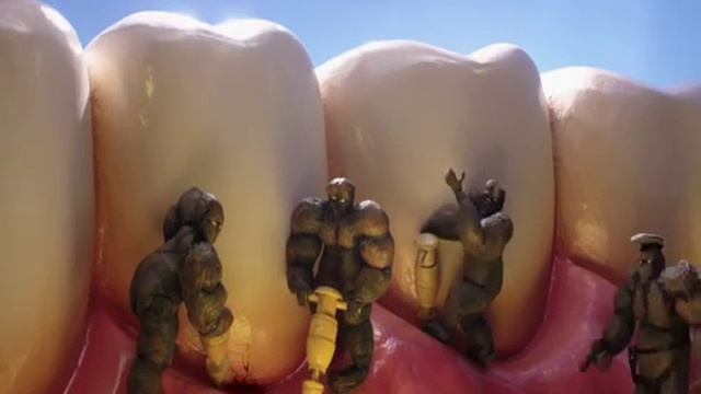 Кариес .  Робоцып Сверлим дырки мы в зубах!