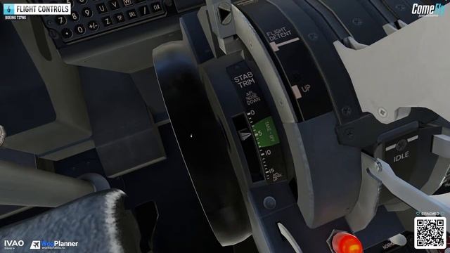 #6. Изучение Boeing 737NG с реальным пилотом. Flight Controls
