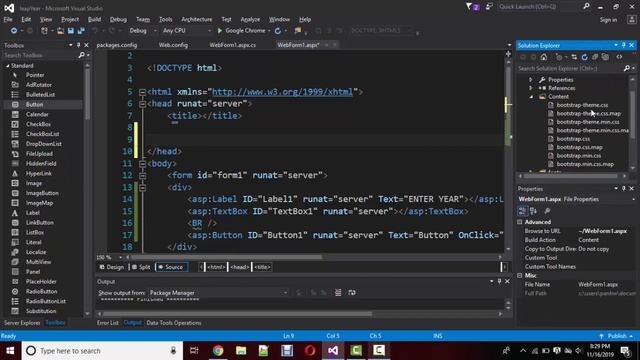 INCLUDE BOOTSTRAP IN ASP.NET APPLICATION || AMJAD ALI || IN HINDI/URDU смотреть онлайн