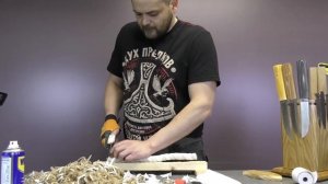 Нож Александра Дорохова. Сталь PGK.  Тест на 30 градусах. Часть 1я.