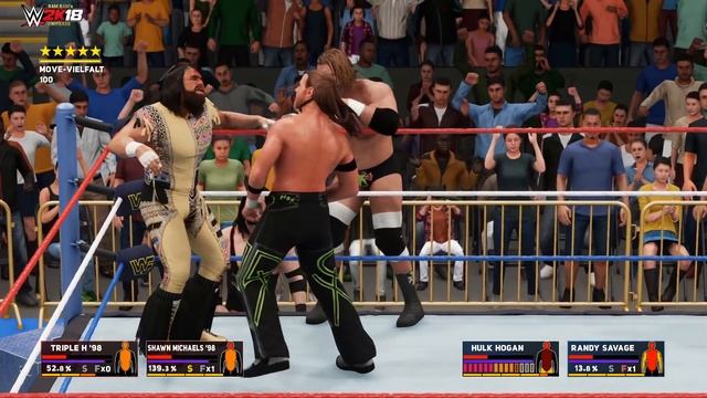 WWE2K18 GAMEPLAY: D-Generation X VS. The Mega Powers | Community Wish Match смотреть онлайн