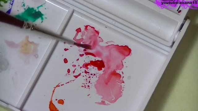 Рисунки на ногтях - Акварель/Дизайн ногтей смотреть онлайн