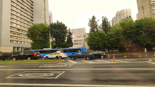 Автобус КМ(вместо метро)"Спортивная-Тропарево", ЛиАЗ 6213.65(17.07.2021) смотреть онлайн