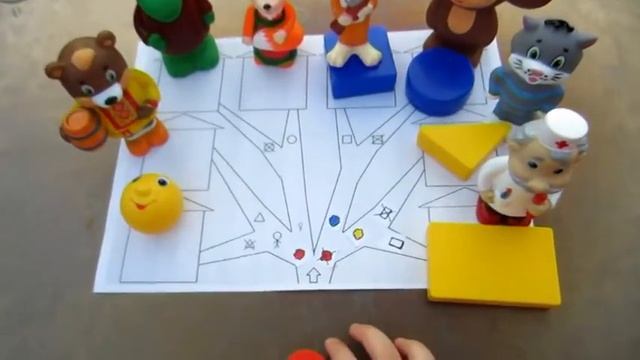 Развивающие игры для детей с БЛОКАМИ ДЬЕНЕША Часть 2 Attribute Blocks Activities Развивающие игры смотреть онлайн