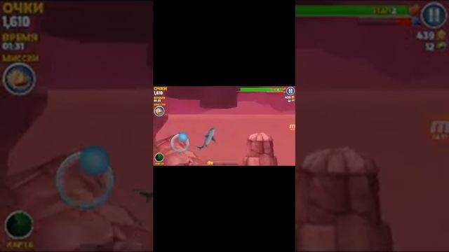 Hungry Shark Evolution: тигровая акула; секретная область; новая планета. смотреть онлайн