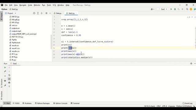 Statistics Hands on with Python , Part - 2 || English || ST - 4 || Explained || We & Data смотреть онлайн
