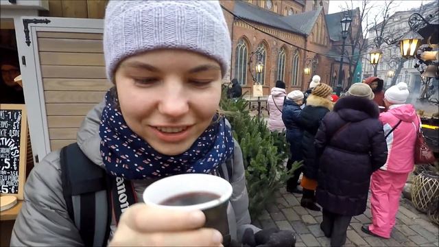 Рождественская Рига. Летим в Израиль через Ригу. смотреть онлайн