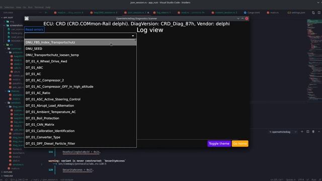 Advanced Daimler function execution demo! - OpenVehicleDiag update 4 смотреть онлайн