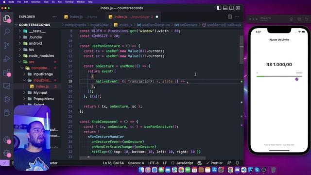 Input Slider React Native смотреть онлайн