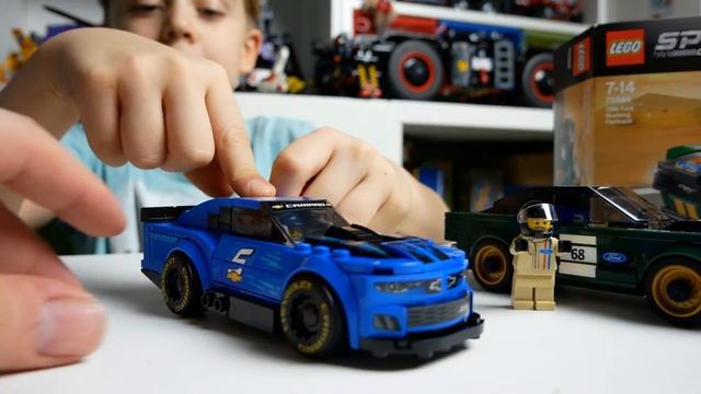 LEGO Speed Champions - Recenzja Camaro / Mustang 75891/ 75884 смотреть онлайн