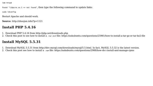 Ubuntu: Install Apache, Php, Mysql latest versions not available via apt (4 Solutions!!) смотреть онлайн