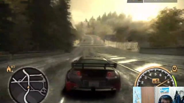 Прохождение №10 Need for Speed - Most Wanted +руль смотреть онлайн