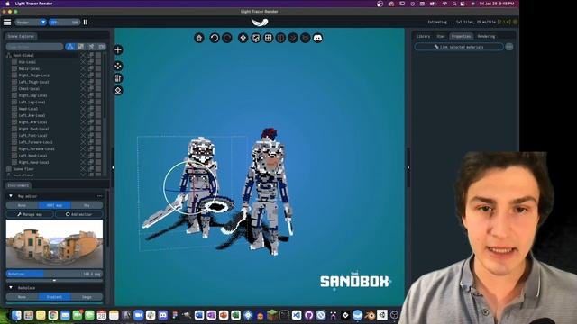 Render Sandbox Assets with Light Tracer смотреть онлайн