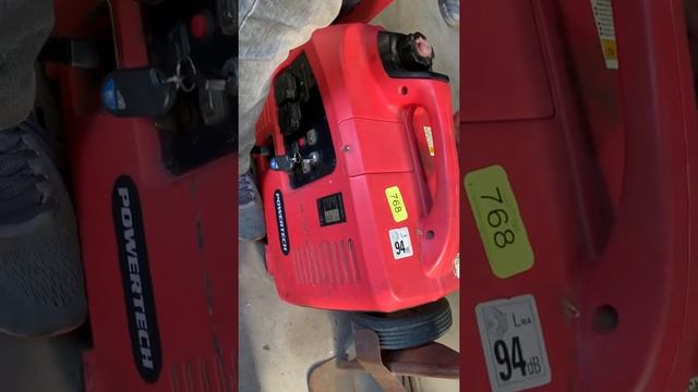 POWERTECH GENERATOR (Lot 768) смотреть онлайн
