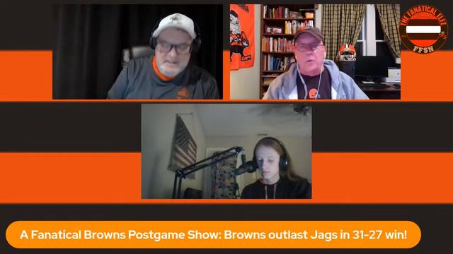 A Fanatial Browns Postgame Show: Browns outlast Jags in 31-27 win смотреть онлайн