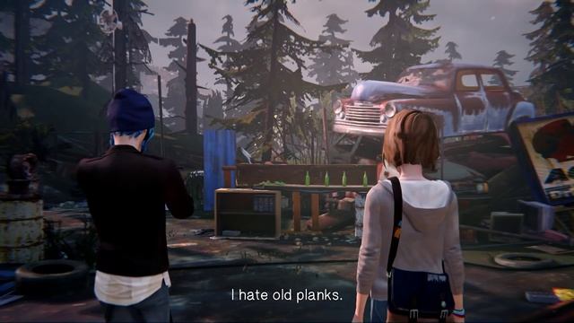 Life Is Strange Episode 2 SHOOTING BOTTLES | ALL DIALOGUE Chloe Max Shooting Game Junkyard смотреть онлайн
