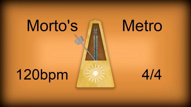 120 bpm 4/4 Metronome Woodblock (12 minutes) смотреть онлайн
