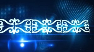 Красивый футаж с казахские орнаменты 1280х720, MOV