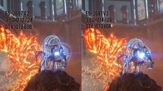 3DMark - FireStrike - E5 2697 V3 Vs E5 2697 V2