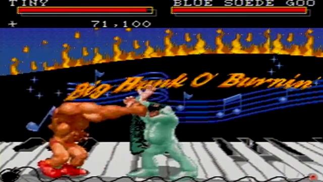 Clay Fighter Sega Genesis.