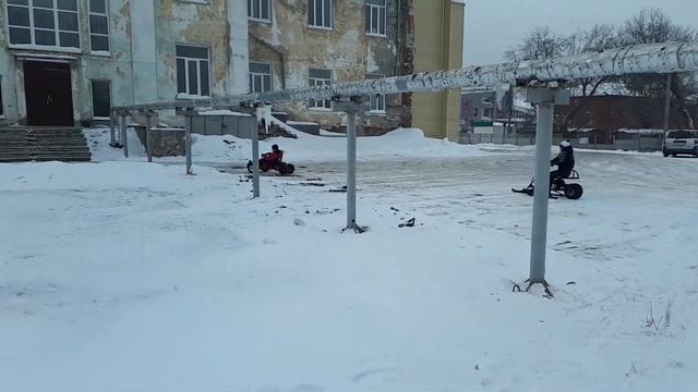 Snow-motor-cat innovator 2018 в Барнауле смотреть онлайн