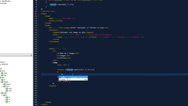 Uploader une image en PHP part6 смотреть онлайн