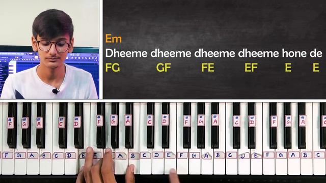 KANTA LAGA - Easy Piano Tutorial With Notations & Chords | Tony Kakkar, YoYo Honey Singh, NehaKakka смотреть онлайн