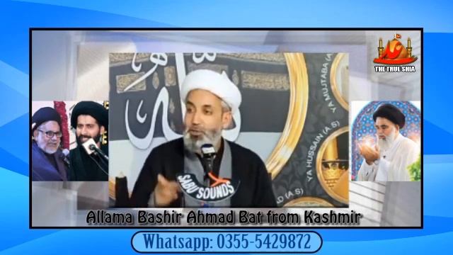 Allama Basheer Ahmad Bat b Aga Jawad Naqvi k Difa may maidan main || American journalist b bol par смотреть онлайн