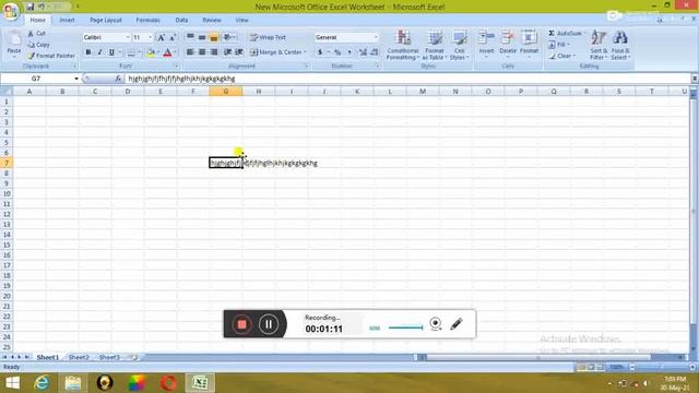 Use of Wrap Text in Ms Excel by Creative Yadav Company #Lecture7 смотреть онлайн