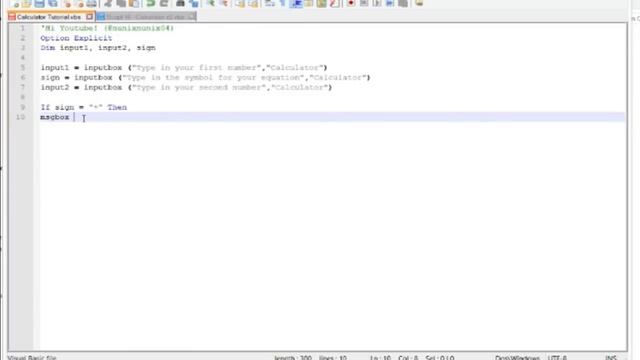 VBscript - Creating a Calculator [Tutorial with Explanation] смотреть онлайн