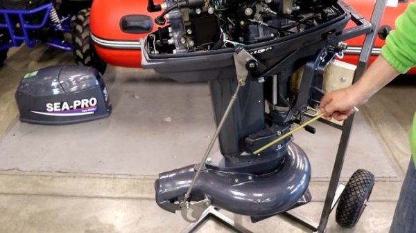 Обзор водомета Сипро 30 Sea-pro 30js