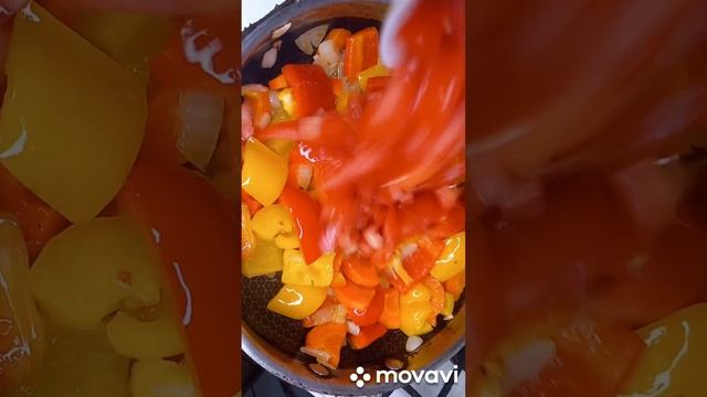 ВКУСНЫЙ, УЖИН С ТУШЁНКОЙ.