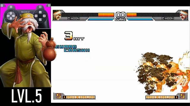 CHIN COMBOS 100 % . KOF 2002 UM TUTORIAL ( UNLIMITED MATCH ) смотреть онлайн