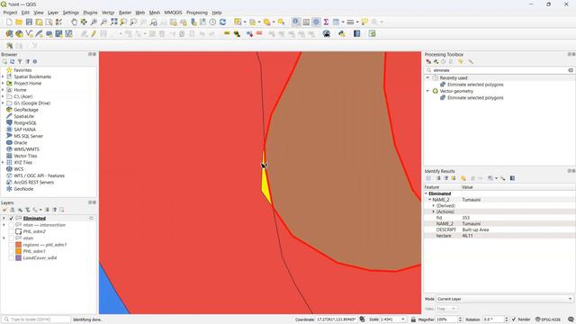 Eliminating Slivers in QGIS смотреть онлайн