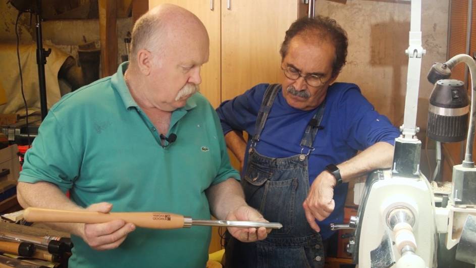 Как режут дерево токарные резцы из быстрорежущей стали HSS M2 Cryo | Бойко Григорий Александрович смотреть онлайн