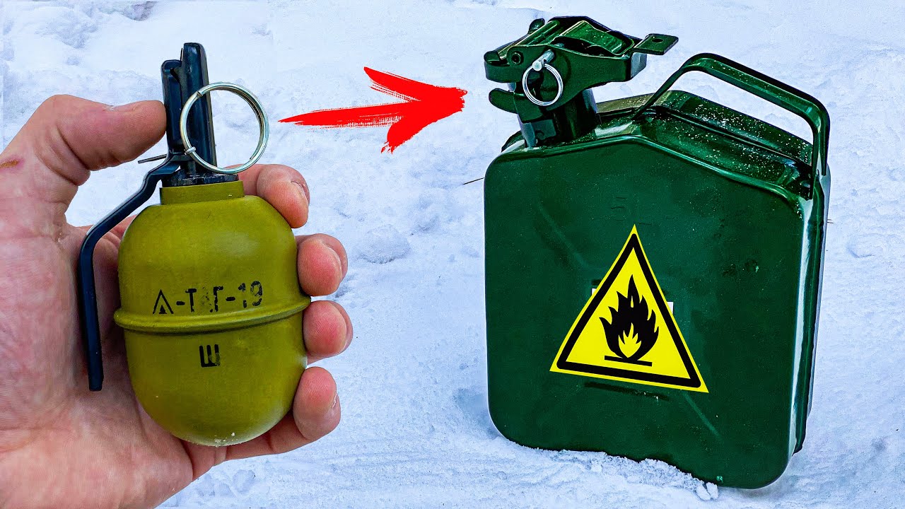 ✅ МОЩНАЯ ПЕТАРДА + КАНИСТРА ? ТОП 15 ПЕТАРД В АВТО КАНИСТРЕ ? От 12 корсара канистра надулась !!!