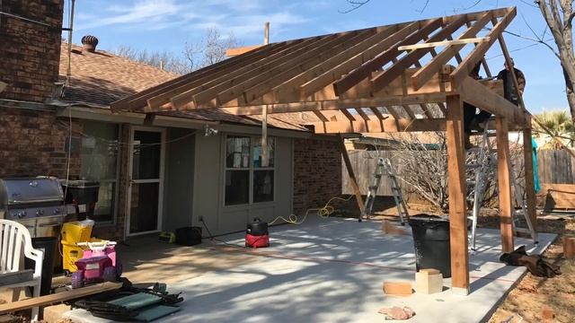 Cedar patio cover build free estimates 817-631-9788 смотреть онлайн