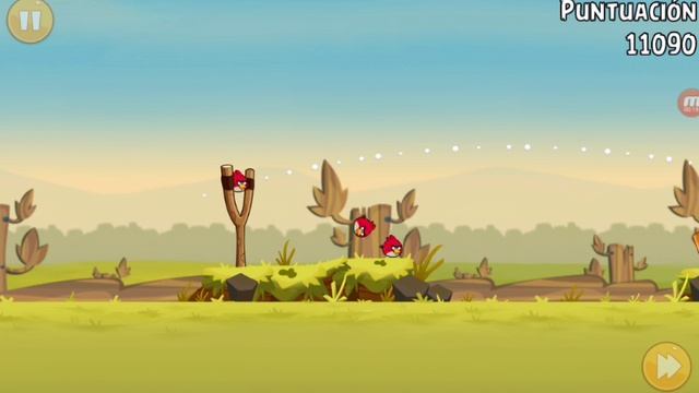 Angry Birds Tutorial 0-1 Con las tres estrellas смотреть онлайн