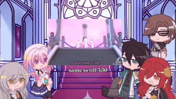 Astral Express react to Elysia as March 7th’s Mom | HI3 x HSR | Gacha Life 2 | GCRV