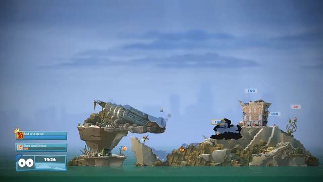 Worms W.M.D - Campaign: Building for Protection смотреть онлайн