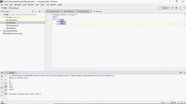 Program to find reverse of a string and check if it is Pallindrome or not смотреть онлайн