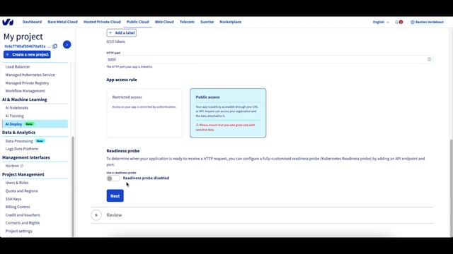 AI Deploy - deploy your first app in 2 minutes смотреть онлайн