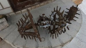 Из чего сделать новые ежи для обработки картофеля?