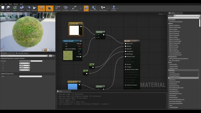 UnrealEngine 4.27: Материалы – Часть 1 смотреть онлайн